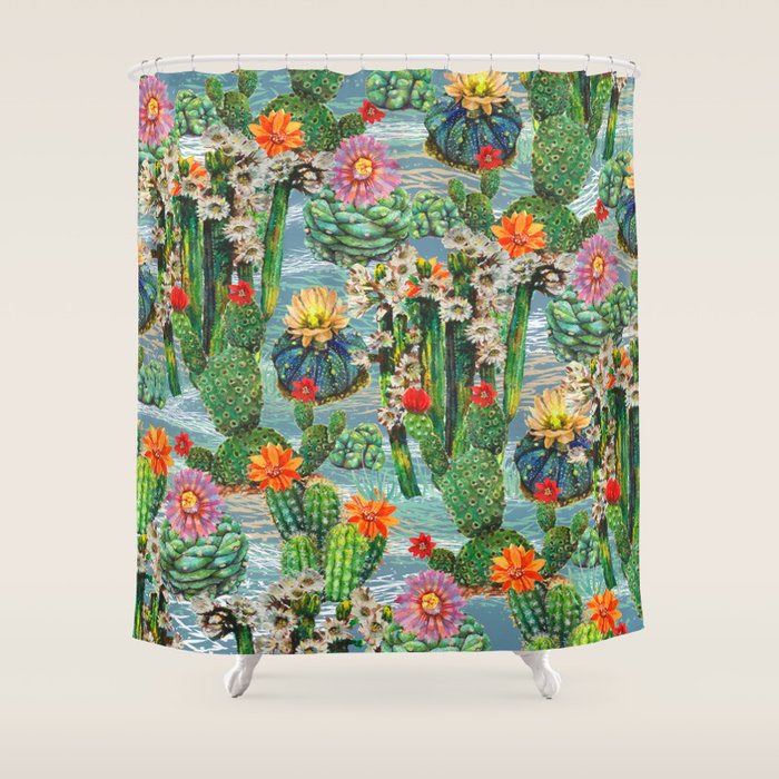 Cactus Desert - BBG Shower Curtain Gallery Image 1