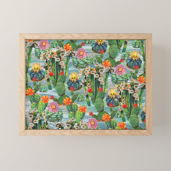 Cactus Desert - BBG Mini Art Print Gallery Image 1