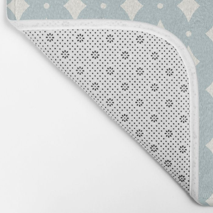 Vintage Stars IV Mint Bath Mat Gallery Image 2