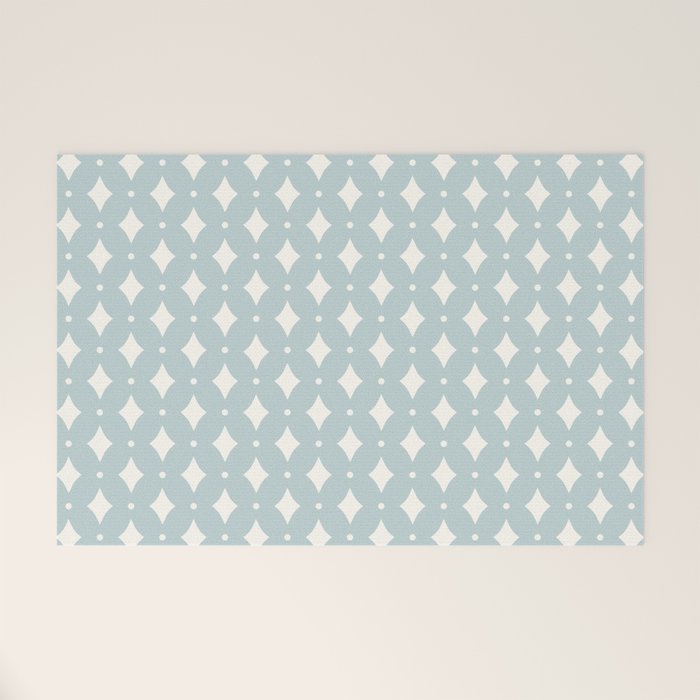 Vintage Stars IV Mint Welcome Mat Gallery Image 1