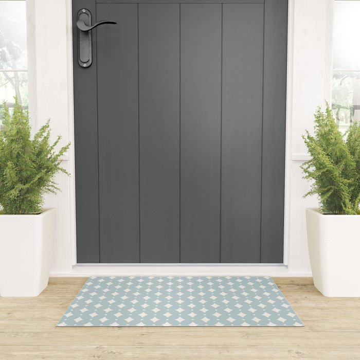 Vintage Stars IV Mint Welcome Mat Gallery Image 3