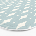 Vintage Stars IV Mint Bath Mat Gallery Image 3