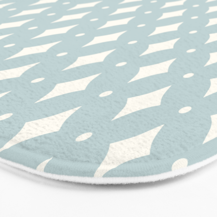 Vintage Stars IV Mint Bath Mat Gallery Image 3