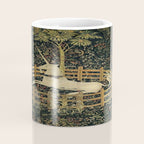 The Unicorn Rests in a Garden (from the Unicorn Tapestries) Coffee Mug Gallery Image 4