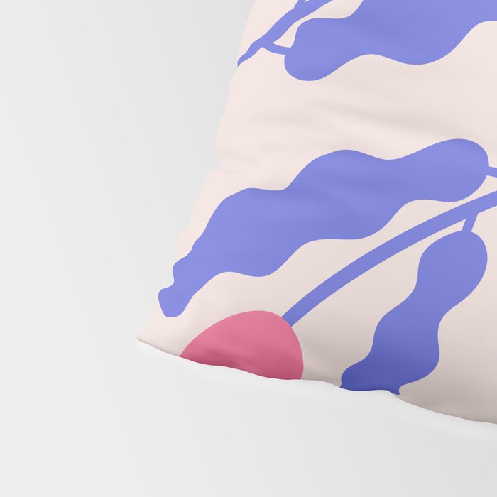 Wavy Flora Pillow Sham Gallery Image 4