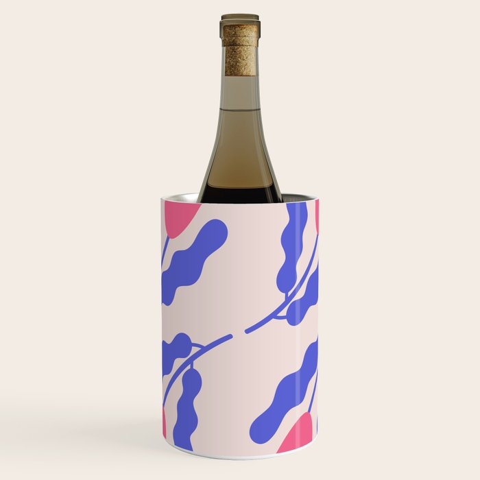 Wavy Flora Wine Chiller Gallery Image 1
