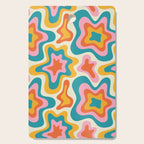 Colorful psychedelic hippie tie dye art pattern Cutting Board Gallery Image 1