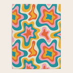 Colorful psychedelic hippie tie dye art pattern Poster Gallery Image 4