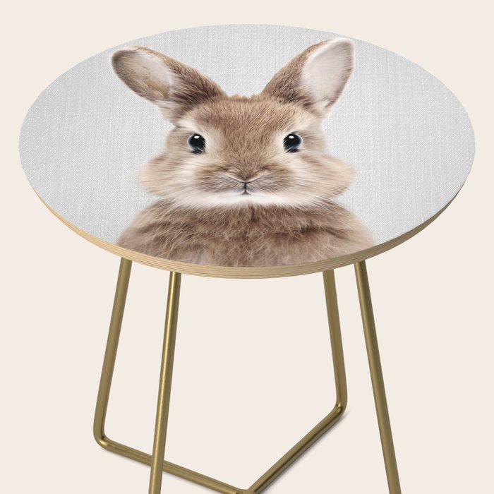 Baby Rabbit - Colorful Side Table Gallery Image 2