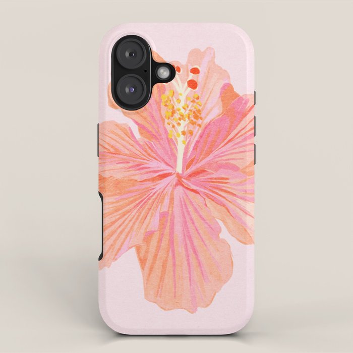 Hibiscus Flower Iphone Case