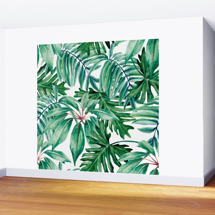 Tropical jungle Wall Mural Gallery Image 2