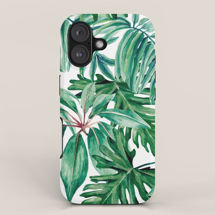 Tropical jungle iPhone Case Gallery Image 1