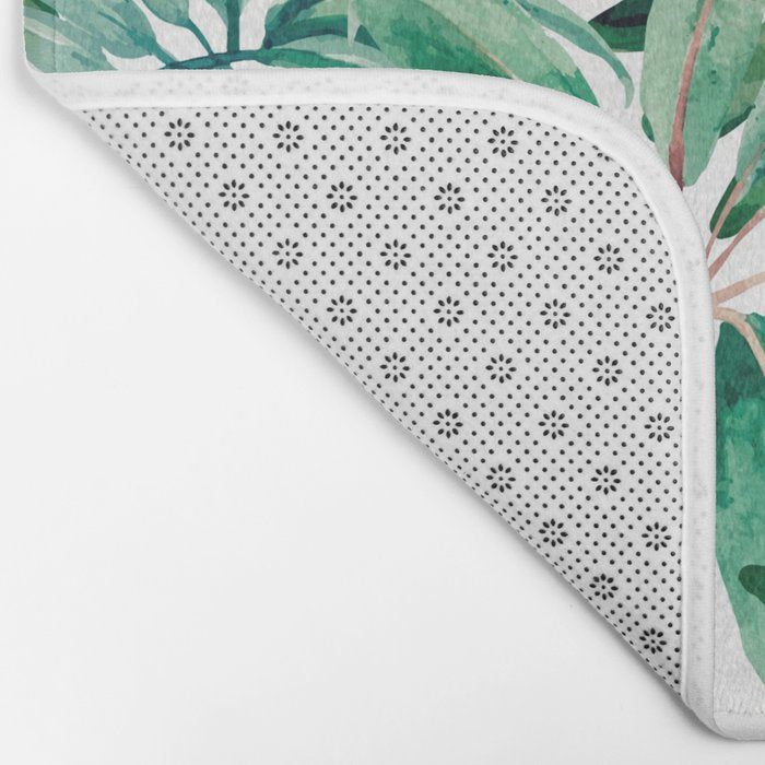 Tropical jungle Bath Mat Gallery Image 2