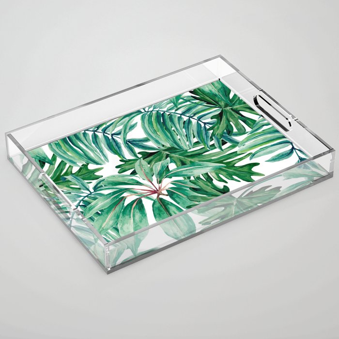 Tropical jungle Acrylic Tray Gallery Image 1