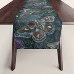 Atlas Moth  Mushroom Night Table Runner Gallery Image 1