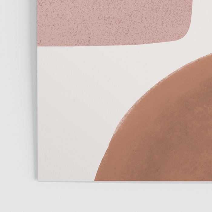 Abstract Earth 1-2 - Painted Shapes Poster Gallery Image 3