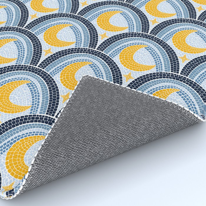 Mediterranean Moonlight Mosaic Rug Gallery Image 4