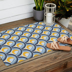 Mediterranean Moonlight Mosaic Outdoor Rug Gallery Image 2