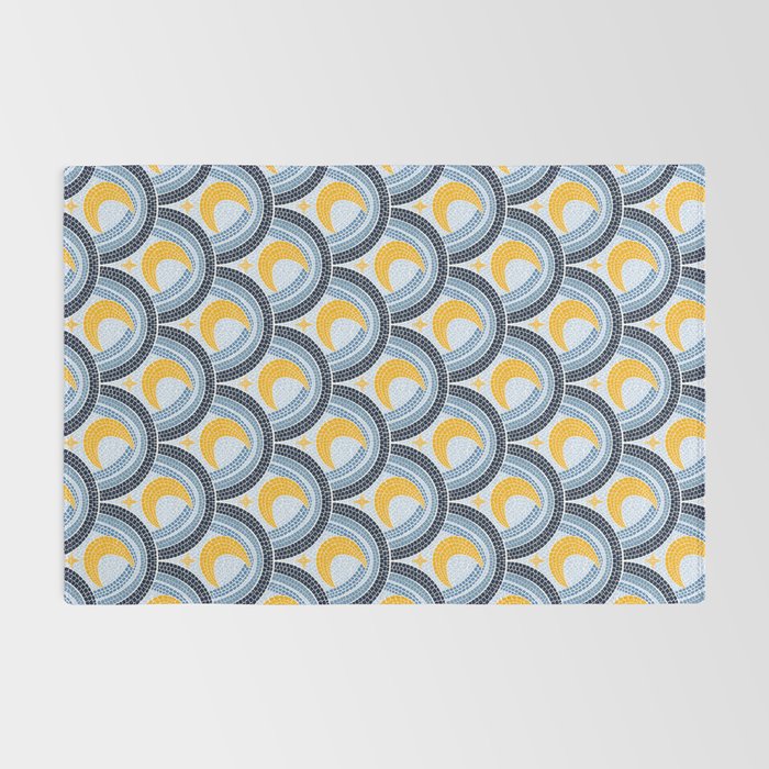 Mediterranean Moonlight Mosaic Rug Gallery Image 2