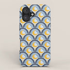 Mediterranean Moonlight Mosaic iPhone Case Gallery Image 1