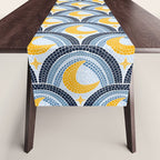 Mediterranean Moonlight Mosaic Table Runner Gallery Image 1