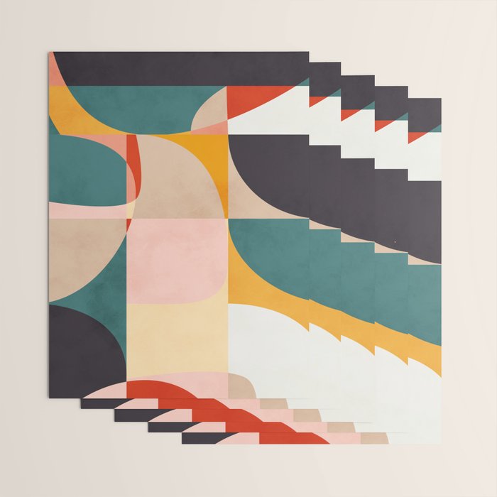 modern shapes 7 Wrapping Paper Gallery Image 3