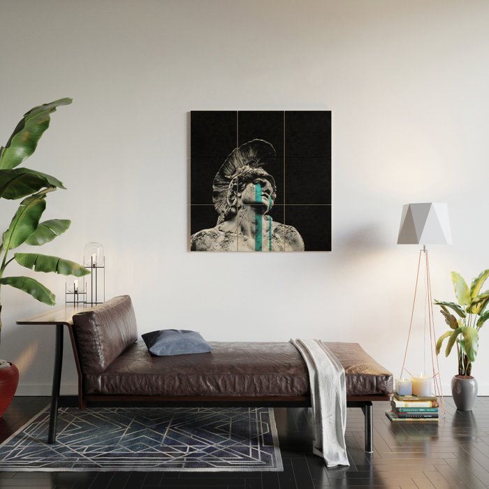 The tears of Achilles Wood Wall Art Gallery Image 2