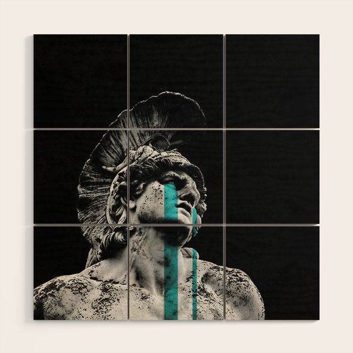 The tears of Achilles Wood Wall Art Gallery Image 1