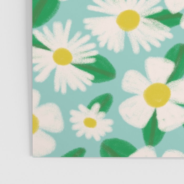 Big Bloom Floral - green Poster Gallery Image 3