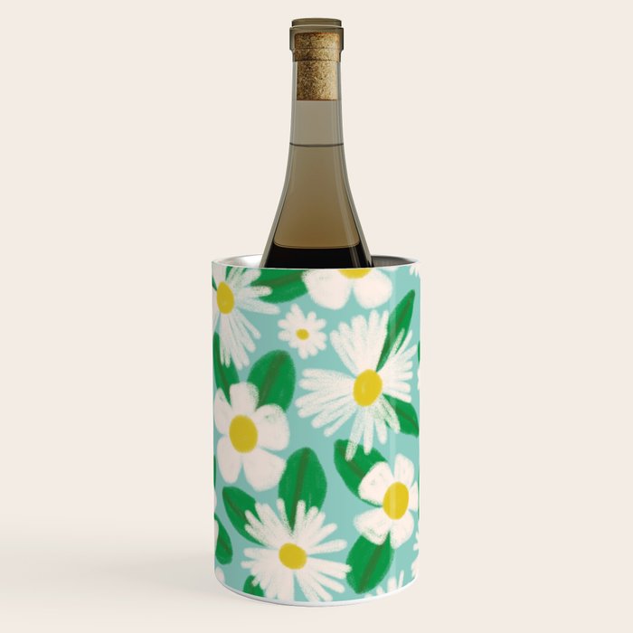 Big Bloom Floral - green Wine Chiller Gallery Image 3