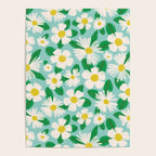 Big Bloom Floral - green Poster Gallery Image 4