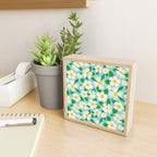Big Bloom Floral - green Mini Art Print Gallery Image 2
