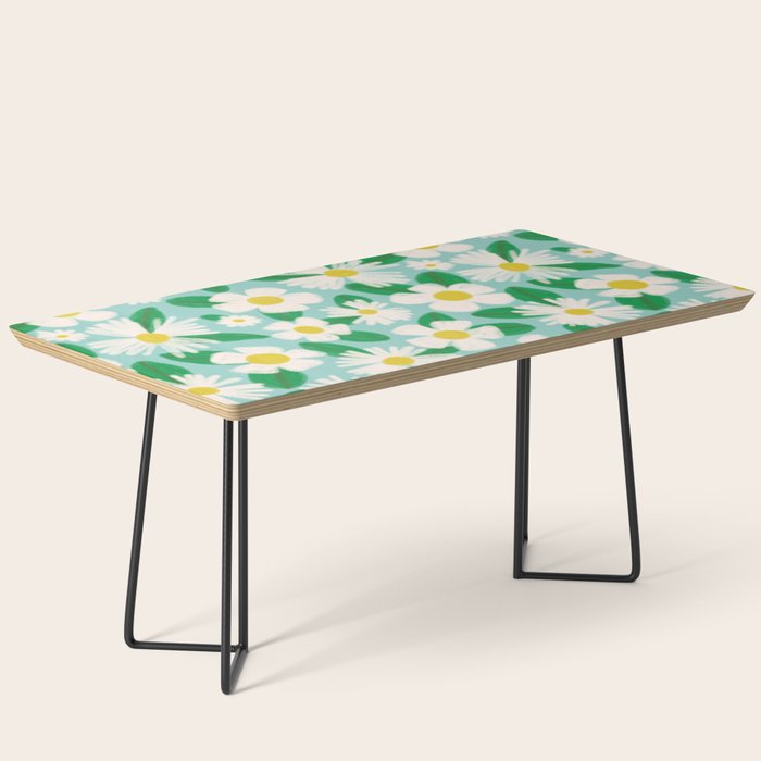 Big Bloom Floral - green Coffee Table Gallery Image 1