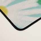 Big Bloom Floral - green Desk Mat Gallery Image 4