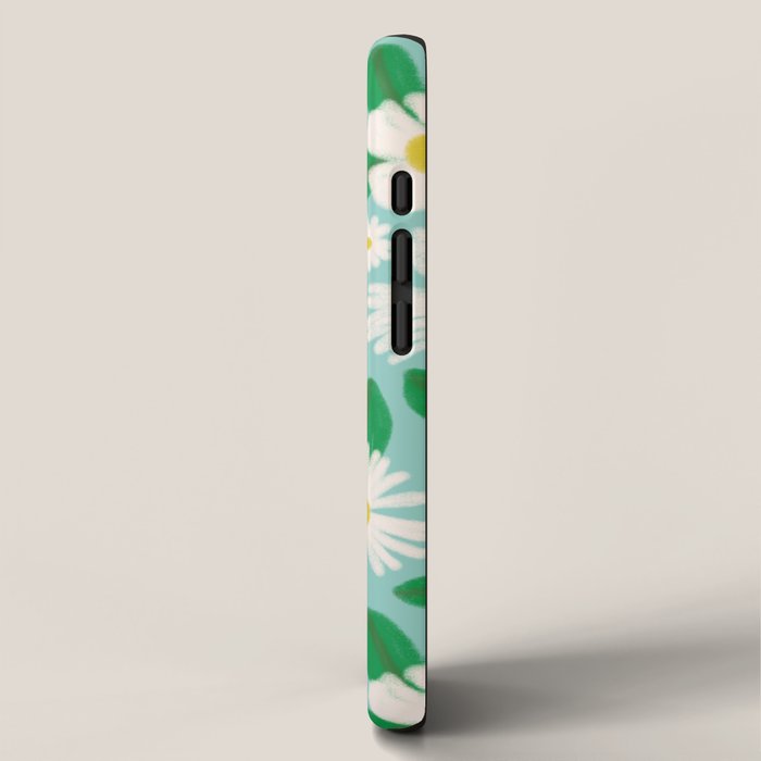 Big Bloom Floral - green iPhone Case Gallery Image 2