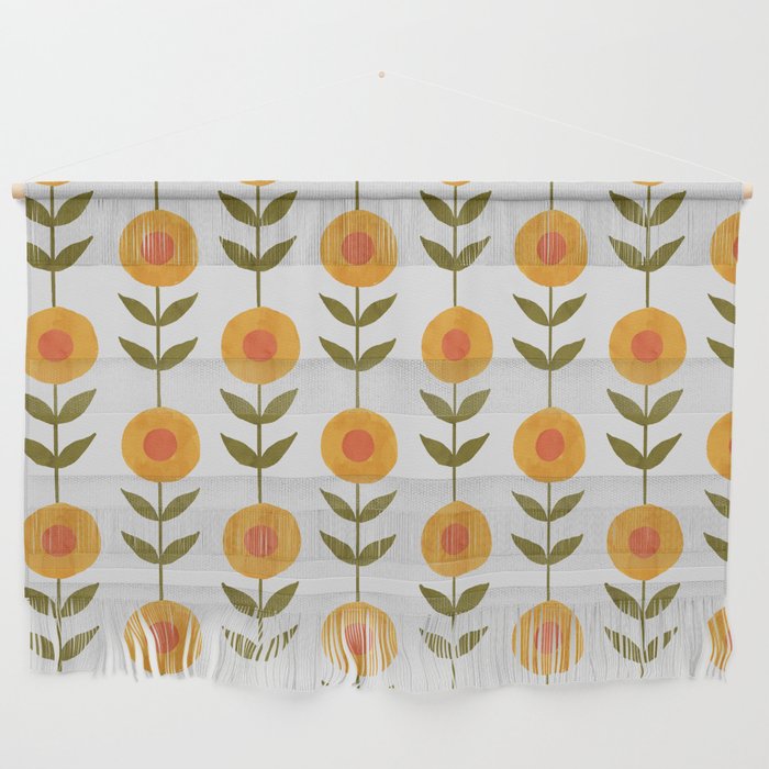 Fresh Yellow Spring Flowers Wall Hanging Gallery Image 1