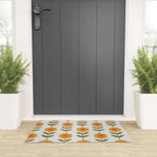Fresh Yellow Spring Flowers Welcome Mat Gallery Image 3