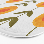 Fresh Yellow Spring Flowers Bath Mat Gallery Image 3