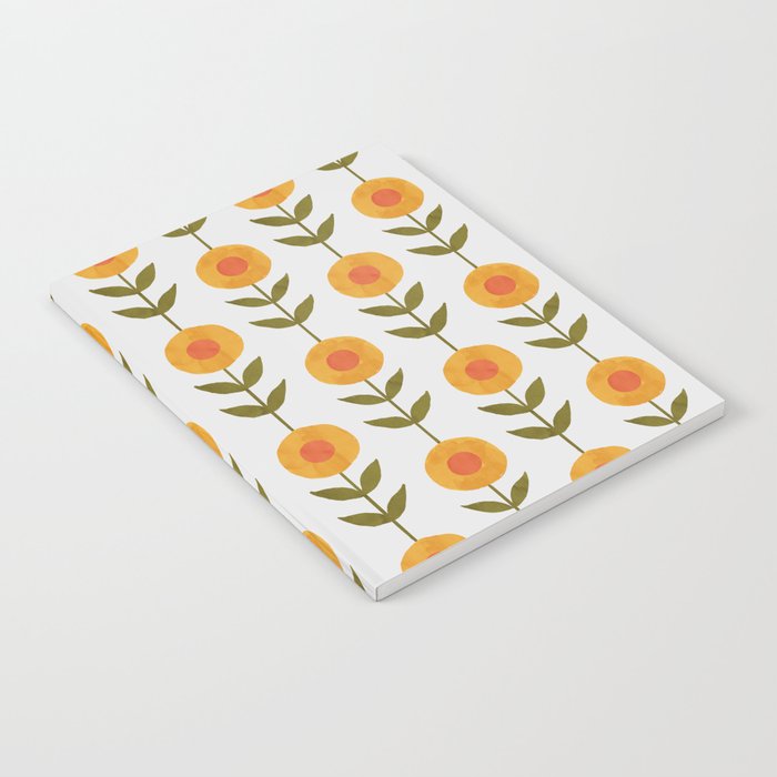 Fresh Yellow Spring Flowers Notebook Gallery Image 1