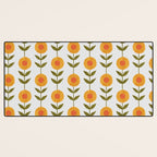 Fresh Yellow Spring Flowers Desk Mat Gallery Image 3