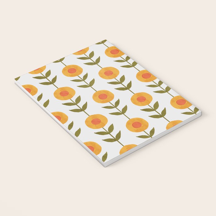 Fresh Yellow Spring Flowers Notebook Gallery Image 3