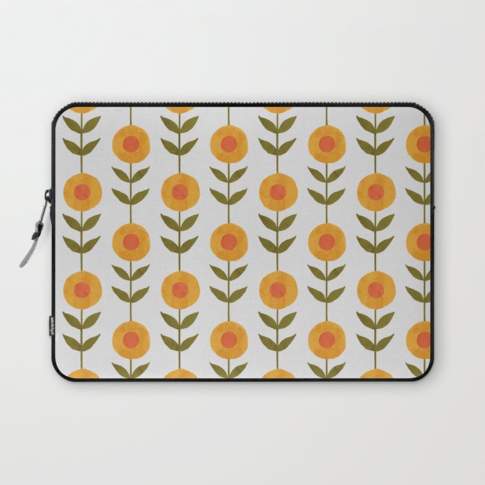 Fresh Yellow Spring Flowers Laptop Sleeve