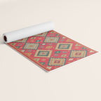 Moroccan Berber Kilim Pattern Yoga Mat Gallery Image 2