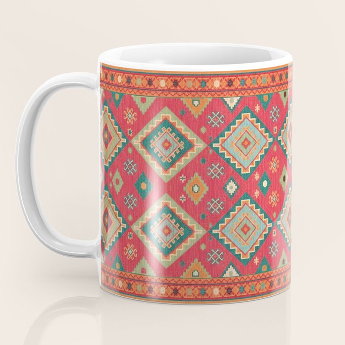 Moroccan Berber Kilim Pattern Coffee Mug Gallery Image 3