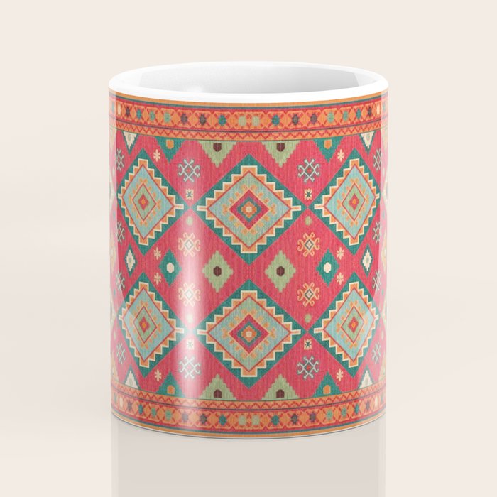Moroccan Berber Kilim Pattern Coffee Mug Gallery Image 4
