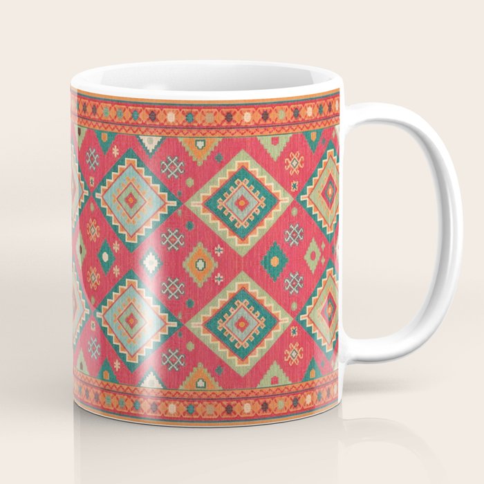 Moroccan Berber Kilim Pattern Coffee Mug Gallery Image 1