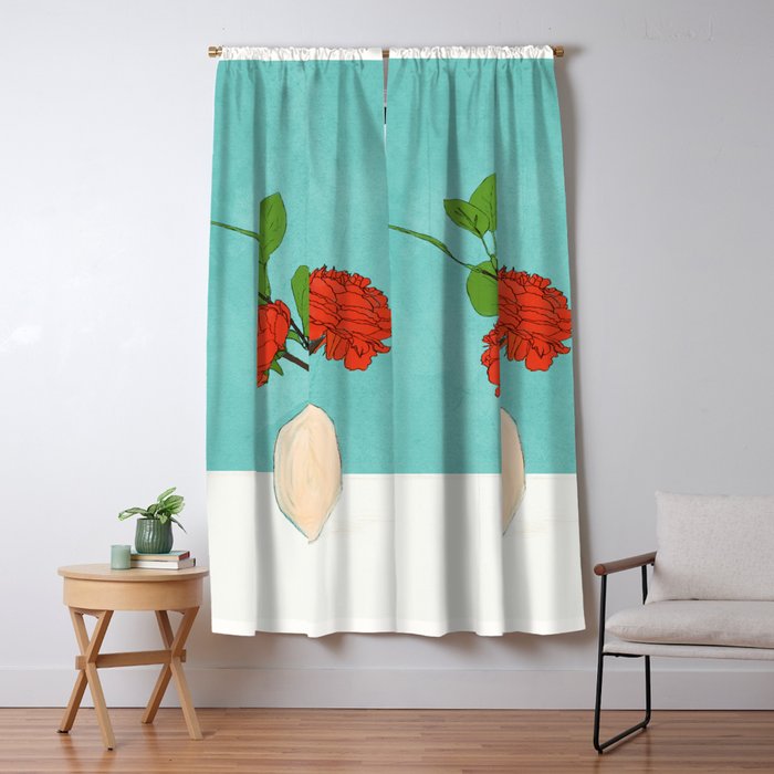 Thought of you Blue Window Curtain Gallery Image 5