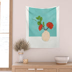 Thought of you Blue Wall Tapestry Gallery Image 2