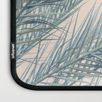 Tropical Palms on Blush Pink, Boho Nature Photography Laptop Sleeve Gallery Image 3