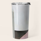 mid century scandi winter painted Travel Mug Gallery Image 2